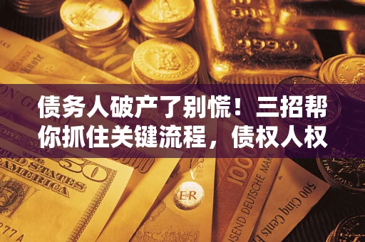 武汉债务人破产了别慌！三招帮你抓住关键流程，债权人权益不再缩水