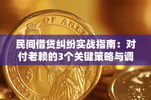 武汉民间借贷纠纷实战指南：对付老赖的3个关键策略与调解盲区解析