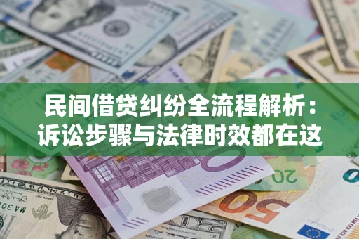 武汉民间借贷纠纷全流程解析：诉讼步骤与法律时效都在这儿了