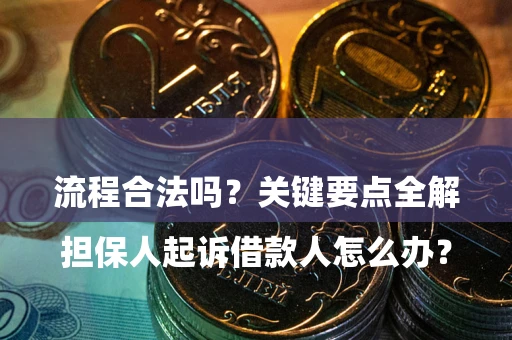 武汉

担保人起诉借款人怎么办？流程合法吗？关键要点全解析